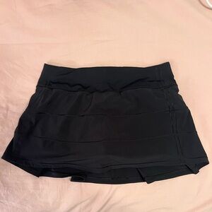 Black Lululemon Tennis Skirt